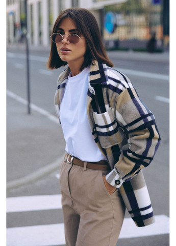 Бежевая рубашка Seventeen