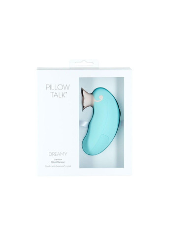 Розкішний вакуумний кліторальний стимулятор - Dreamy Teal із кристалом Swarovski Pillow Talk (333332463)