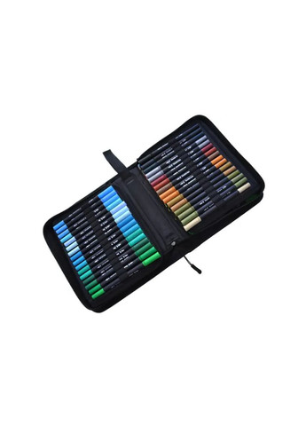 Набір акварельних маркерів з пензликом Color Pencil у асортименті DW-100 No Brand Кнц5600 (370652784)