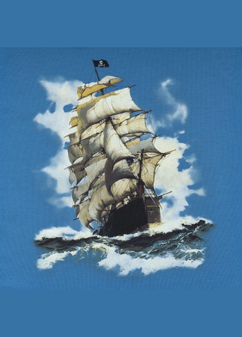 Футболка з малюнком Корабель Indigo P1G (316608623)