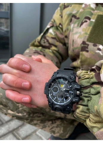 Годинник чоловічий Peremoga кварцовий тактичний 50 мм наручний годинник Sanda (386524699)