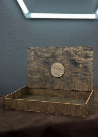 Деревянная коробка под клатчи, портмоне, барсетку. Vishnya (344448040)