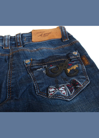 Брюки Джинсові A Yugi 6434 Темно Синій A-yugi (306715422)