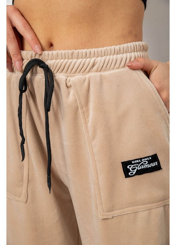 Спортивные штаны женские велюровые на флисе,, 238R58647-1 Anello (332056097)