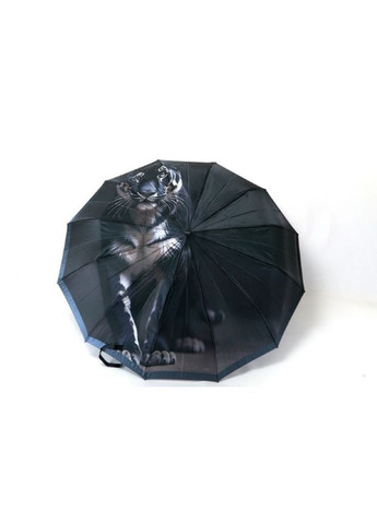 Зелена} надміцна жіноча парасолька -автомат mr79 на 12 чотирисегментних спиць сатиновий купол з тигром малюнок 4 Mario середня система антивітер (366970081)