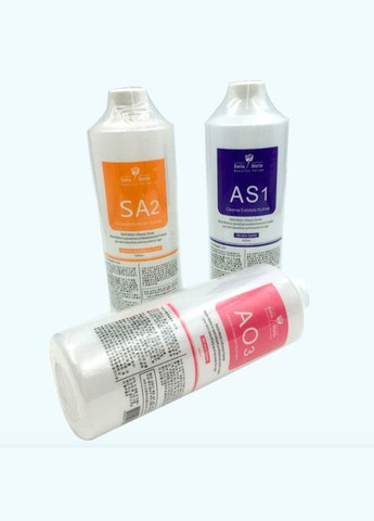 Набір сироваток під косметологічний комбайн гідродермабразії, ліфтингу і водневого пілінгу. No Brand (340274098)