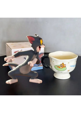 Керамічна оригінальна колекційна чашка "Том та Джеррі" 360 мл.) No Brand (370217728)
