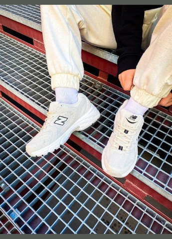 Білі Осінні кросівки чоловічі new balance 530 ivory mr530sh No Brand
