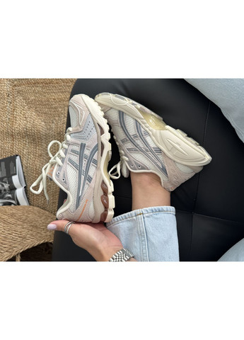 Кроссовки женские Asics Gel-Kayano 14 Peach Cream | Асикс Гель-Каяно 14 кремовые No Brand кремовые демисезоны (370709436)