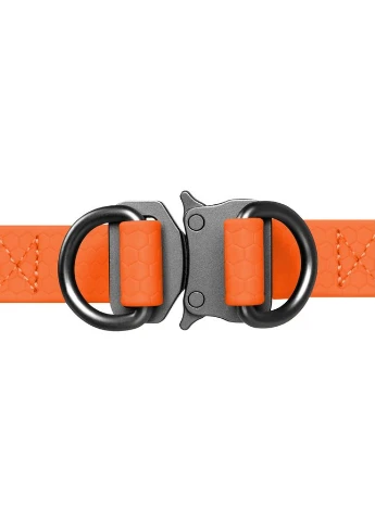 Шлея для собак водостійка WAUDOG Waterproof, з QR-паспортом, металева пряжка-фастекс,, Ш 15 мм, Д 30-39 см Collar (377037150)