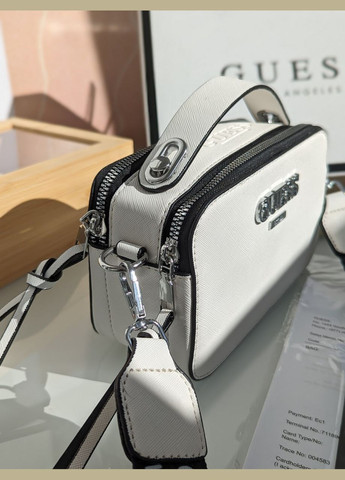 Сумочка Гесс кросс-боді напис білий No Brand (322326461)