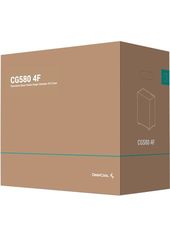 Корпус CG580 4F Black (R-CG580-BKADA4-G-1) DeepCool (368575996)
