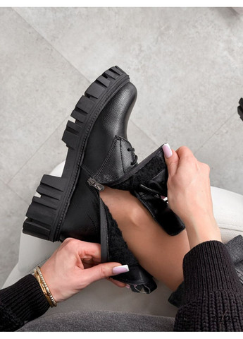 Чорні черевики No Brand (368726578)