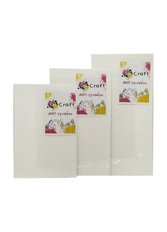 Грунтованное ДВП 16034 акрил 25 x 40 см Art Craft (301790718)