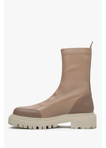 Черевики, колір бежевий Estro (350920242)