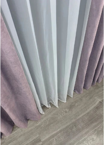 Шторная ткань микровелюр Petek 1493ш VR-Textil (303629432)
