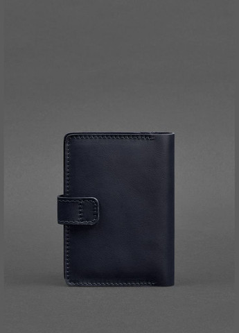 Шкіряна обкладинка для паспорта 3.0 темно-синя (A-026604) BlankNote (329743054)