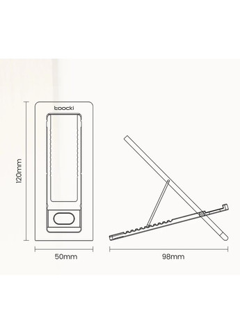 Портативная подставка для телефона, складной держатель телефона ( ) Toocki (367837969)