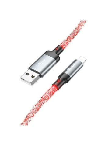 Кабель U112 Shine charging data cable for iP Gray Hoco (388529653)