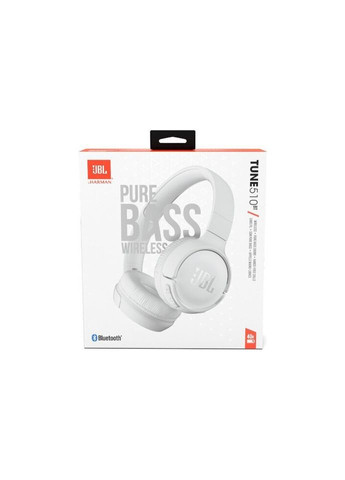 Bluetooth-гарнітура Tune 510BT White (JBLT510BTWHTEU) JBL (332962772)