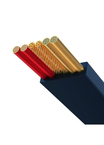 Кабель Bright Mirror 2 Series Retractable 3-in-1 Fast Charging Data Cable USB to M+L+C 66W 1.1m Blue Baseus Bright Mirror One-for-three Retractable Data Cable (340278462)