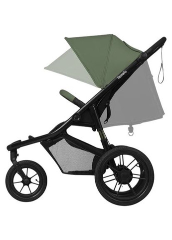 Прогулочная тележка Azura Green Forest (LO-Azura Green Forest) Lionelo (370034093)