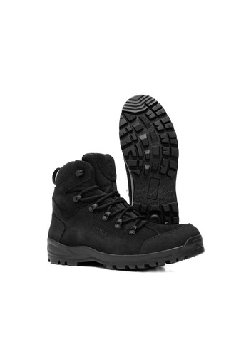 Військові Чоловічі Демісезонні Берці із Шкіри. 39-47р Чорні. Зносостійка підошва! STDM-1072 No Brand (349513221)