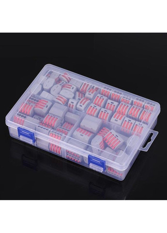 Клеми для з'єднання кабелів типу Wago 0,08-4 мм кв 120 шт (H051154) Boer (360768358)