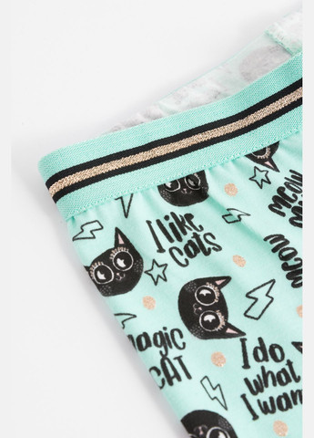 Бирюзовые демисезонные леггинсы Coccodrillo