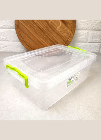 Большой пластиковый пищевой контейнер 12.5л ELIT Ал-Пластик (366818203)