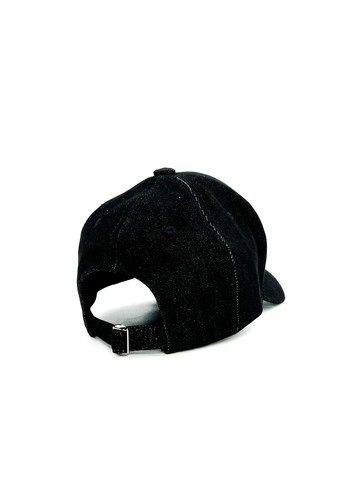 Бейсболка с регулятором женская джинс черная ЛОГАН LuckyLOOK 410-015 (322793003)