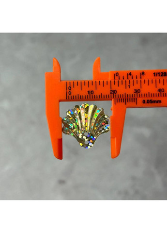 20мм Паєтка мушля 5г - золото голограма Plus-plus (352744421)