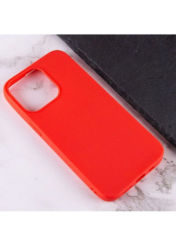 Силиконовый чехол Candy для Apple iPhone 13 Pro (6.1") Ярко красный Epik (372499163)