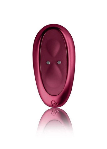 Универсальный sit-on-top вибратор Rocks Off Ruby Glow Blush, пульт ДУ No Brand (303888347)