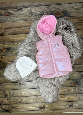 Безрукавка на флісі, капюшон не відстібний No Brand (279754342)