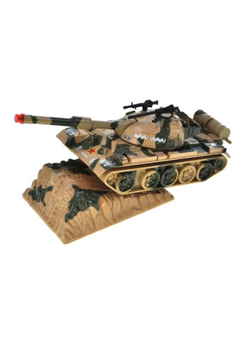 Іграшка танк металічний зі світлом і звуком Автопром 3+ в асортименті 2202(675) No Brand Маш2202 (370652888)