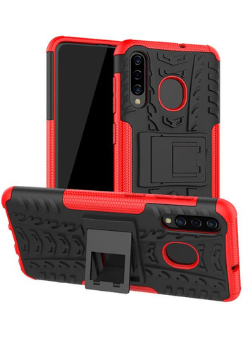Чехол-накладка Dazzle Kickstand 2 in 1 Case Samsung Galaxy A30s/A50/A50s Red Toto (301784285)