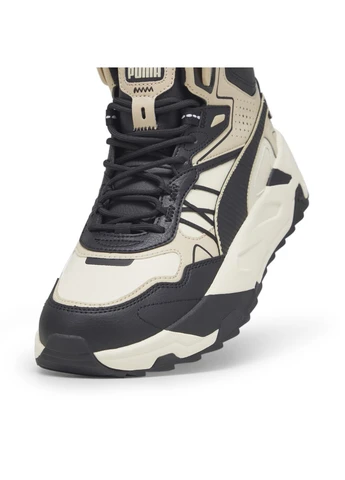 Чорні всесезонні кросівки trinity mid hybrid leather sneakers Puma