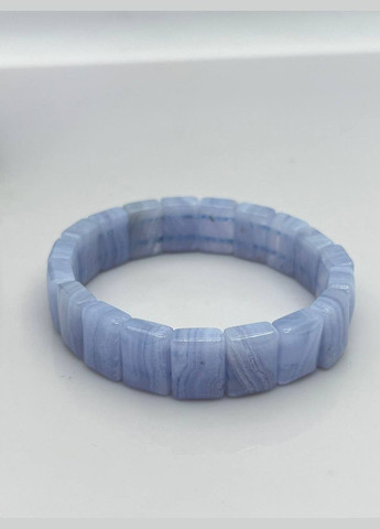 Браслет блакитний агат 35 гр 19 см No Brand (301027609)