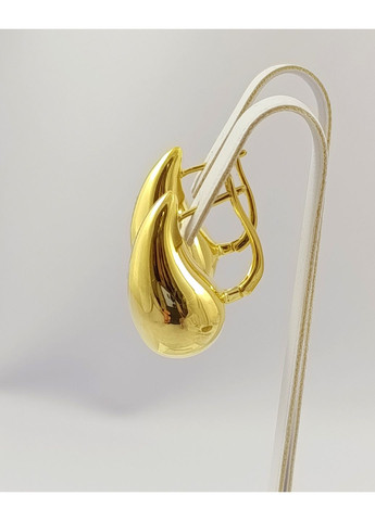 Серьги серебряные "Капля" без вставок BW/Б-ж Shatlen Сережки (359472237)