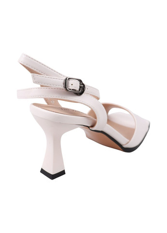 Босоніжки жіночі білі на підборах Aiformaria 155-25LB (331611590)