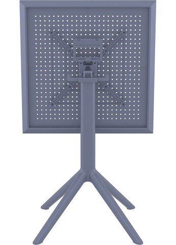 Стіл садовий Sky Folding Tabel 60 Темно-сірий Siesta (372178382)