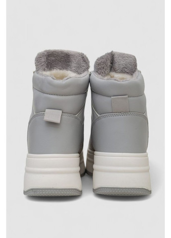 Кросівки жіночі зимові на хутрі, колір чорний, 248RAM022 Stilli сірі всесезони (369971990)