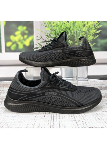 Графитовые демисезонные кроссовки мужские Gipanis