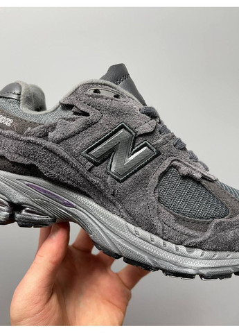 Чорні Осінні кросівки чоловічі new balance 2002r protection pack phantom нью беланс 2002r No Brand