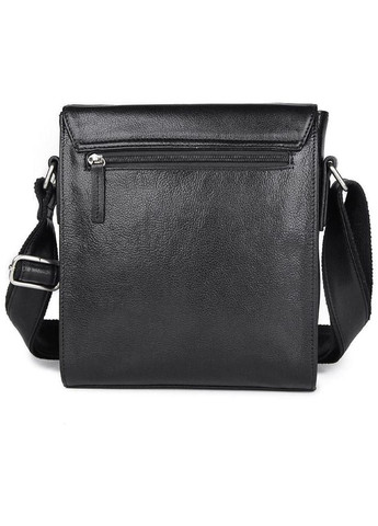 Сумка планшет через плечо из натуральной кожи мужская для документов и для телефона средняя Черный 40315 John McDee (361409841)