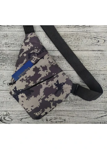 Чоловіча сумка месенджер через плече Cross Body 4634 міні рюкзак антизлодій для телефону ключів та документів Redmond (377896834)