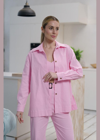 Жіночий костюм "Alessandra long" рожевий No Brand (331812709)