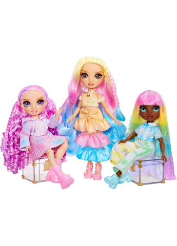 Лялька Watercolor and Create Tie Dye Brown Eyes Розфарбуй і створи сам Карі очі (507598) Rainbow High (342753860)