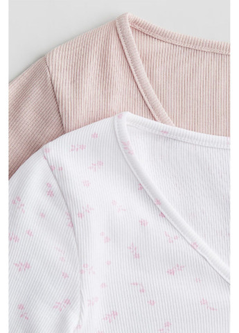 Разноцветный демисезонный повседневный, кэжуал лонгслив H&M с цветами